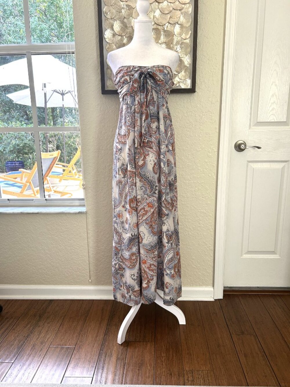 Zuiki Italian Paisley Maxi Dress